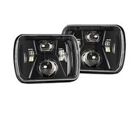 SUPER DAFI Piloto Delantero Coche Universal 5x7 7x6 Linterna LED para Cabeza Hola Cruce DRL Señal De Giro 12V 24V Piezas Todoterreno Bloque Óptico Delanteros(2pcs A)