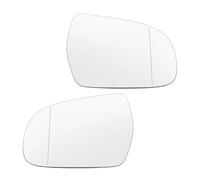 SUPER DAFI Vidrio De Espejo Espejo Retrovisor Lateral Izquierdo/Derecho Convexo Gran Angular para A3 A4 A5 S3 S4 S5 para Quattro 2011-2017 Espejo Retrovisor Externo(Pair)