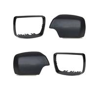 SUPER DAFI Vidrio De Espejo para E53 X5 2000-2006 Tapa De Cubierta Espejo Lateral Soporte Retrovisor Puerta Coche Marco Carcasa Anillo Ajuste Espejo Retrovisor Externo(A Set)
