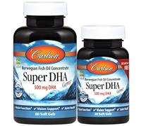 Super DHA Gems, 500mg - 60 + 20 cápsulas blandas