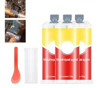 Super Diamond Mud Seal, Super Diamond Clear Concrete Sealer, Metal Repair Glue, All Purpose Repair Glue, Casting Repair Glue (3PCS)