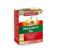 SUPERDIET - MACAFIT BIO - Rendimiento físico y mental, Salud de la pareja - Producción francesa - 120 comprimidos