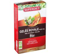 Jalea Real Fresca 20 ampollas de 1500 mg de Super Diet