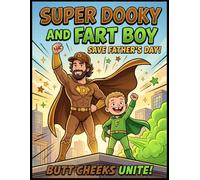 Super Dooky and Fart Boy Save Father's Day: A Funny Superhero Comic Book for Kids About a Dad, His Son, and the Silliest Father's Day Adventure Ever