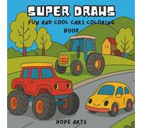 Super Draws: Fun & Cool Cars Coloring book