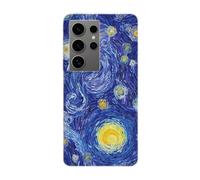 SUPER FABRIQUE Carcasa transparente de diseño para Samsung Galaxy, impresa en Francia, Van Gogh, la noche estrellada (Galaxy S24 Ultra)