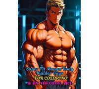 Super Fit Manga Body Builder Guys For Coloring