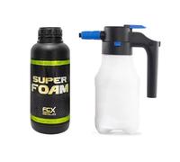 Super Foam Kit de Limpieza, Champú PH Neutro Snow Foam 1L con Pulverizador Eléctrico a Presión, Detailing Profesional