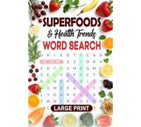 Super Foods & Health Trends Word Search