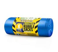 Super fuerte 30 litros, 6 sacos de escombros resistentes