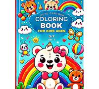 Super Fun Cartoon Coloring Book for Kids Ages 3-7 (Part 2): Easy, Cute, and Adorable Drawings to Inspire Creativity: Simple & Fun Art for Toddlers and ... and Adorable Pictures for Little Artists)