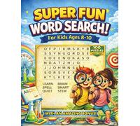 Super Fun Word Search for Kids Ages 8-10: 100 Large Print Puzzles - Brain Games to Boost Vocabulary and Focus