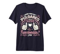 Súper Funcionaria Regalo Original Funcionaria Maestra Mujer Camiseta Premium