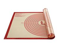 Super Grande Tapete de Silicona para pastelería con Medidas 61×91,4 cm, Tapetes para amasar y hornear, Tapete para Pasta, Pizza, Torta, Pastel, Pan, Fondant, esistentes al calor