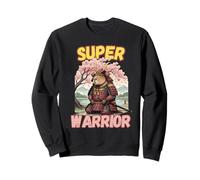 Super Guerrero Capibara Samurai Divertido Animal Kawaii Japonés Sudadera