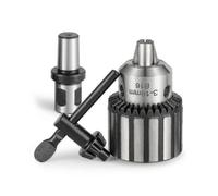 Super Heavy Duty 1/2 Inch (1-13mm) Magnetic Drill Chuck with 3/4 Inch Weldon Shank Adapter[hs]