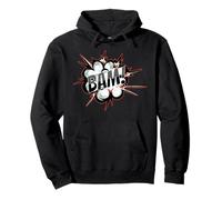 Super Hero Action Bubble Bam! Efecto de Sonido de cómic Sudadera con Capucha
