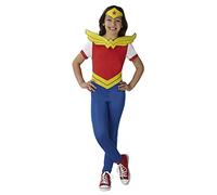 Super Hero Girls - Disfraz Wonder Woman SHG Infantil, Talla L (Rubie'S Spain 630029-L)