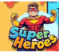 Super Heroes: Coloring Book