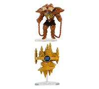 Super Impulse 5502D Yu Gi oh - Juego articulado Altamente detallado de 3.75 Pulgadas Que Incluye Figura de Exodia y Castillo de ilusiones oscuras, Multicolor