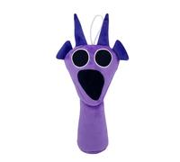 Super JAKES Sprunki Plush, Sprunki Game Plush Toys,Soft Stuffed Animal Pillow Figure Doll Christmas Birthday Gifts for Adult Kids (Purple-B)