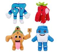 Super JAKES Steal a Brainrot Plush Toy, 9.8 Inch 67 from Steal a Brainrot Stuffed Animal Plushies for Game Fans (4PCS)