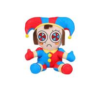 Super JAKES The Amazing Digital Circus Peluche,2023 New Digital Circus Peluche, 11.2" Pomni and Jax Peluche,Stuffed Animal Plush Doll Birthday Halloween Christmas for Boys Girls(Pomni)