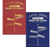 SUPER JUNIOR - SUPER JUNIOR THE ROAD : KEEP ON GOING 11th Album ( STREET / LINE - Random Version )+1ea Gift Card K-POP SEALED