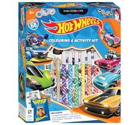 Super Kaleidoscope Kit Hot Wheels | Hot Wheels Activity Set | Colouring and Activity Set | 6-8 Years