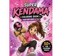 Super Kendama Coloring Book: A Fun Journey from Beginner to Champion with 60 Exciting Pages