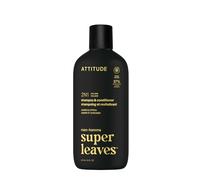 Super leaves Champú y Acondicionador 2 en 1 Volumen Ámbar y Cítricos 415 ml