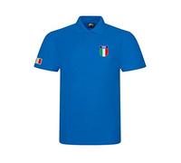 Super Lemon Polo italiano de rugby exclusivo retro vintage para hombre y mujer, unisex, color azul, para 6 naciones y Copa del Mundo disponible hasta XS,7XL