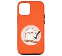 Super Lindo diseño de Shima Enaga Japanese Snow Fairy Bird Carcasa para iPhone 12/12 Pro