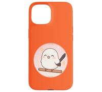 Super Lindo diseño de Shima Enaga Japanese Snow Fairy Bird Carcasa para iPhone 15