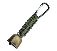 Super Loud Bear Bell - Retro Mountaineering Keychain, Carabiner Clip Attachment, Hiking Safety Bell, Outdoor Adventure, Appalachian Trail Hikes, Rocky Mountain Treks, Pacific Crest Trail Secti