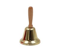 Super Loud Solid Hand Call Bell Wooden Handle Christmas Hand Call Bell Zekai
