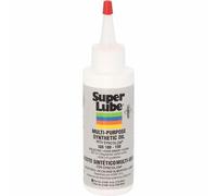 Super Lube 51004 aceite sintético con PTFE, alta viscosidad, 4 oz botella