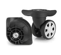 Super Ma Par de ruedas universales de freno silenciosas (W045)