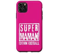Super Maman Édition Football Mère Sportive Coach Joueuse Carcasa para iPhone 11 Pro MAX