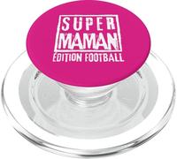 Super Maman Édition Football Mère Sportive Coach Joueuse PopSockets PopGrip para MagSafe