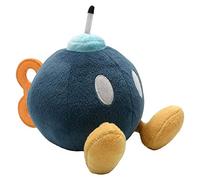 Super Mario-Bob-Omb Mario Sanei-Peluche con Licencia Oficial, Multicolor, 12 cm AC16