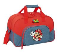 Safta SUPER MARIO - Bolsa de Deporte, Mochila, Ideal para Niños de Diferentes Edades, Cómoda y Versátil, Calidad y Resistencia, 40x23x24 cm