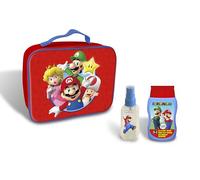 Super Mario Bolsa Neceser que Contiene Gel de Baño-Champu 200 ml y Body Fresh 90 ml