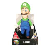 Super Mario Bros Película Luigi Peluche 35.6cm Alto Fully-Articulated Poses New