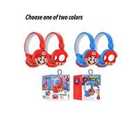 (Super Mario Bros) Super Kuromi Mario Bros Mickey Mouse Auriculares inalámbricos Bluetooth de moda