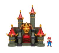 Super Mario Bros. Wonder Deluxe Bowser Jr. Schloss-Spielset (Importación USA)