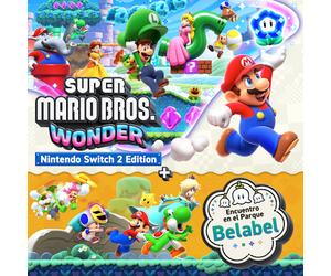 Super Mario Bros. Wonder - Paquete de mejora a la versión Nintendo Switch 2 Edition + Encuentro en el Parque Belabel