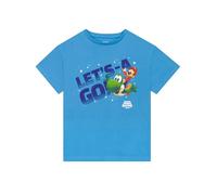 Super Mario Camiseta De Niños, Camisetas Niño De Yoshi, Ropa para Niños, Azul 10-11 Años