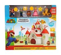 Super Mario - Castillo y figuras del Reino Champiñón