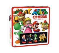 Super Mario Chess Set | 32 Custom Sculpt Chess Pieces Including Iconic Characters - Mario; Luigi; Peach; Toad; Bowser
